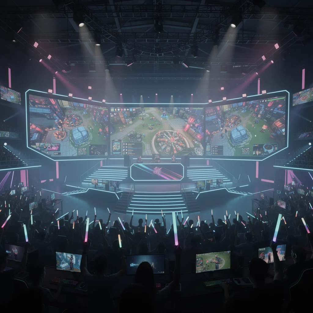 ארנת גיימינג תחרותי ואירועי Esports